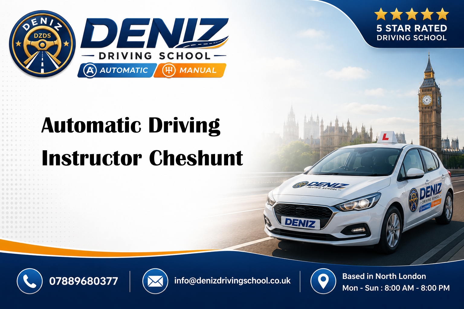 Automatic Driving Instructor Cheshunt