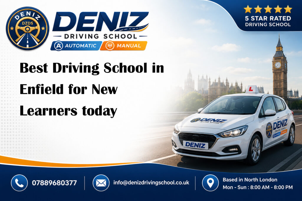 Best Driving School in Enfield for New Learners today