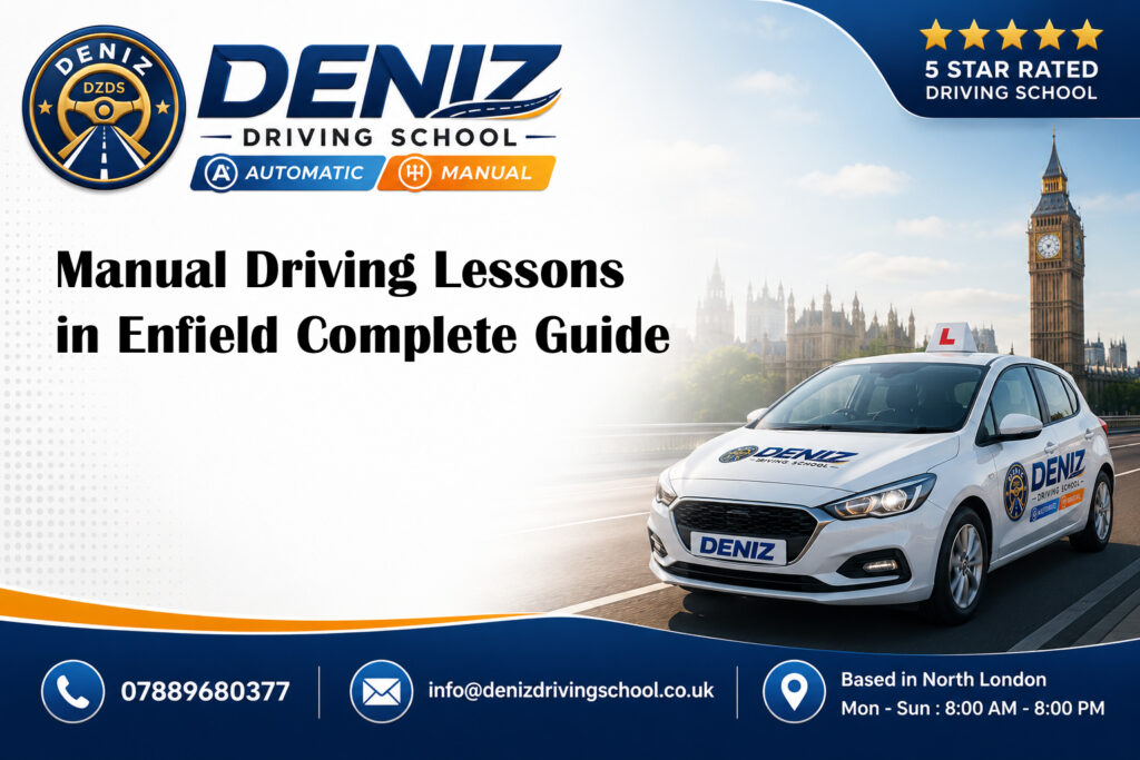 Manual Driving Lessons in Enfield Complete Guide