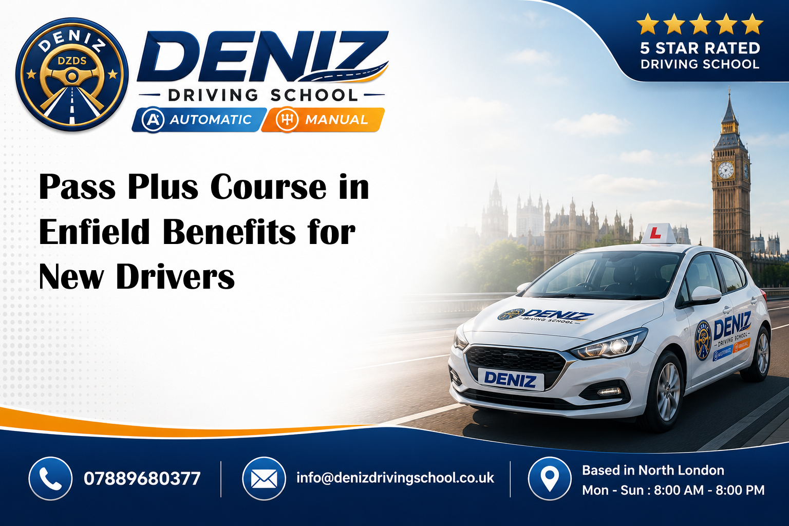 Pass Plus Course in Enfield Benefits for New Drivers