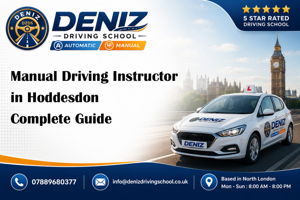 Manual Driving Instructor in Hoddesdon Complete Guide
